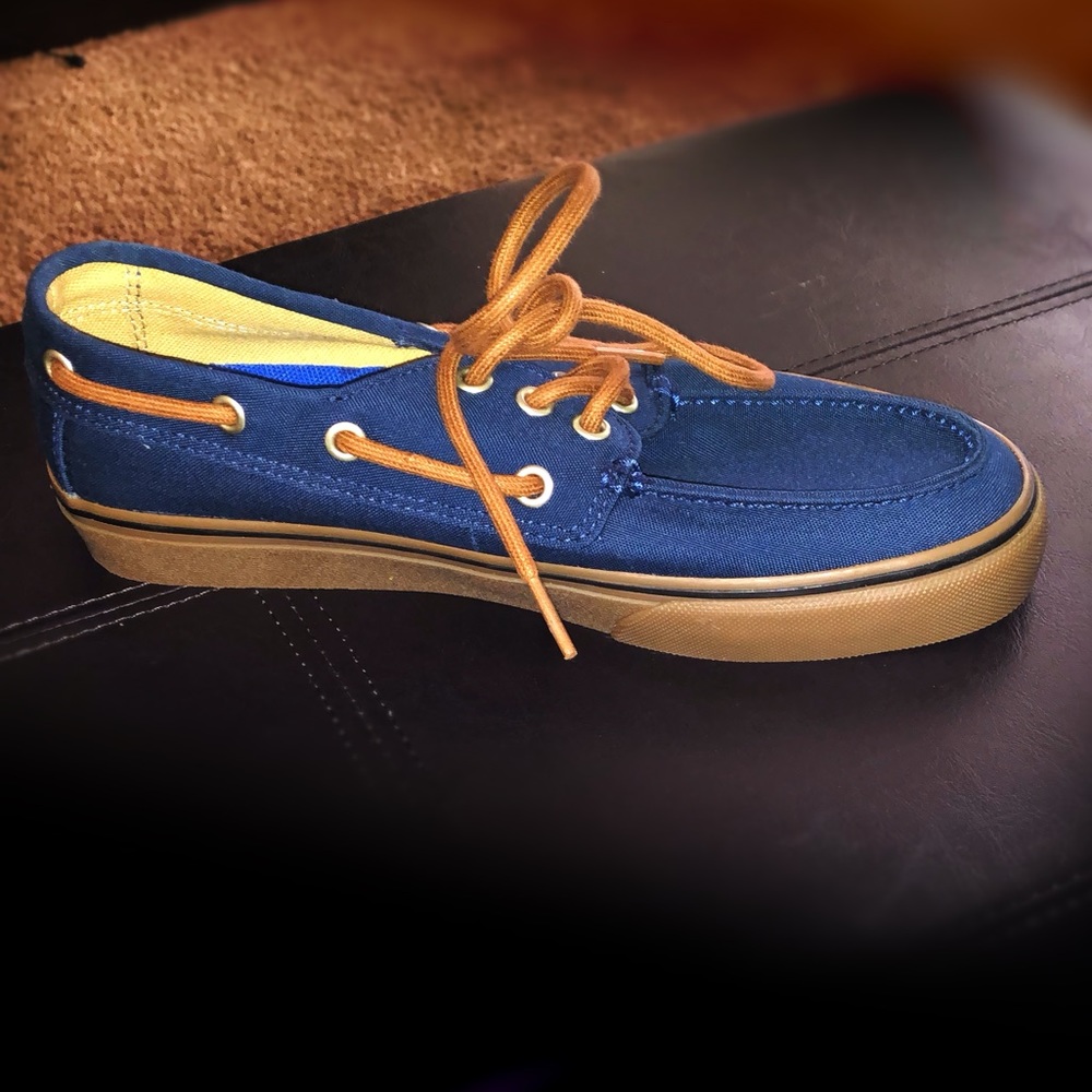 Vans Ultracush Coastal Blue Boat Shoe
